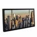 Latitude Run® Midtown Piano Framed Photographic Print Canvas in Brown | 24 H x 48 W x 2 D in | Wayfair LTRN5852 30803329