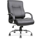 Lorell Deluxe Executive Chair Upholstered in Gray | 22.9 W x 30.3 D in | Wayfair LLR40206