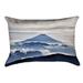 Latitude Run® 'Hashimoto A View of Mt. Fuji Rectangular Pillow Cover Polyester | 14 H x 20 W x 1 D in | Wayfair LTDR8542 41375947