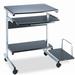 Safco Products Company Eastwinds Moblie AV Cart Metal in Gray | 31.5 H x 30 W x 19.25 D in | Wayfair 946ANT