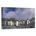 East Urban Home Antarctica South Georgia Royal Bay 'King Penguin Group on Rocky Beach' - Photograph Print on Canvas in Blue/Gray | Wayfair
