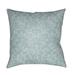 One Allium Way® Patro Indoor/Outdoor Throw Pillow Polyester/Polyfill blend in Blue | 22 H x 22 W x 4.5 D in | Wayfair ONAW1600 39191365