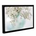 Ophelia & Co. Babys Breath Spring Framed Photographic Print Canvas in White | 16 H x 24 W x 2 D in | Wayfair OPCO3127 39853908