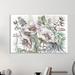 One Allium Way® White Poppies & Eucalyptus III - Wrapped Canvas Painting Print Canvas in Green/White | 12 H x 18 W x 1.5 D in | Wayfair