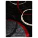 108 x 0.75 in Area Rug - Orren Ellis Mauzy Abstract Handmade Tufted Multicolor Area Rug Polyester | 108 W x 0.75 D in | Wayfair OREL3995 40249438