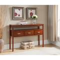 Red Barrel Studio® Bristol 42" Console Table Wood in Brown | 30 H x 42 W x 12 D in | Wayfair RDBL3098 37179647