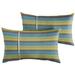 Red Barrel Studio® Vanhorn Indoor/Outdoor Lumbar Pillow Polyester/Polyfill/Acrylic | 13 H x 20 W x 6 D in | Wayfair