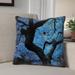 Red Barrel Studio® Olney Rustic Japanese Maple Tree Throw Pillow Polyester/Polyfill blend | 18 H x 18 W x 3 D in | Wayfair RDBT6421 42743286