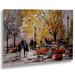 Trademark Fine Art 'Farm Market - Menasha' by Ryan Radke Painting Print on Metal in Brown | 16 H x 22 W x 1 D in | Wayfair RAR0020-1622M