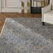 Blue 27 x 0.63 in Indoor Area Rug - Rosdorf Park Marys Rustic Handmade Tufted Wool Area Rug Wool | 27 W x 0.63 D in | Wayfair ROSP5412 43021472