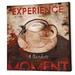 "Experience a Random Moment" by Rodney White Vintage Advertisement on Wrapped Canvas in Brown/Red | 48 H x 48 W x 1.5 D in | Wayfair SC0764848-RW