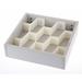 Rebrilliant 2.6"H x 3.3"W x 13.7"D Drawer Organizer Plastic in White | 2.6 H x 3.3 W x 13.7 D in | Wayfair REBR2980 40081307