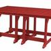 Wildridge Heritage 44"x72" Outdoor Table Plastic in Red | 30 H x 72 W x 44 D in | Wayfair LCC-189-Cardinal Red