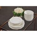 Red Vanilla Country Villa 18 Piece Dinnerware Set, Service For 6 Ceramic/Earthenware/Stoneware in White | Wayfair EX900-018