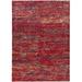 Red 126 x 93 x 0.5 in Indoor Area Rug - 17 Stories Marcial Hand-Woven Area Rug Cotton | 126 H x 93 W x 0.5 D in | Wayfair STSS6489 43153826