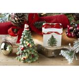 Spode Christmas Tree Fig S&P Tree & Gift Box Earthenware in Green/Red/White | Wayfair 1581784