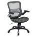 Symple Stuff Mesh Task Chair Upholstered/Mesh, Nylon in Black | 41 H x 24.25 W x 24.25 D in | Wayfair SYPL3476 42461461