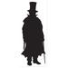 The Beistle Company Sherlock Holmes Villain Silhouette Standup | 72 H x 30 W x 0.01 D in | Wayfair 52114