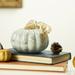 The Holiday Aisle® Spiral Marble Glass Pumpkin | 4.13 H x 5.12 W x 5.12 D in | Wayfair THDA1530 41550407