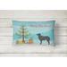 The Holiday Aisle® Croatian Sheepdog Indoor/Outdoor Lumbar Pillow Polyester/Polyfill blend | 12 H x 16 W x 3 D in | Wayfair THLA3907 39991540