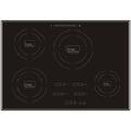 True Induction 30" 4 Element 7400W 858UL Certified Glass-Ceramic Induction Cooktop in Black | 2.125 H x 21 W x 30 D in | Wayfair TI-4B