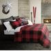 Trent Austin Design® Downieville Comforter Set Polyester/Polyfill/Microfiber in Red | Full/Queen Comforter + 2 Full Shams | Wayfair