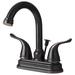 Laguna Brass Two Handle Centerset Lavatory Faucet w/ Drain Assembly in Brown | 7.5 H in | Wayfair 2020TB