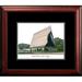 Campus Images NCAA Academy Academic Lithograph Framed Photographic Print Wood in Black/Brown/Red | 16 H x 18 W x 1.5 D in | Wayfair AZ994A