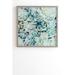 East Urban Home My Desert Blue by Chelsea Victoria - Picture Frame Graphic Art Print on Wood in Blue/Brown | 20 H x 20 W x 1 D in | Wayfair