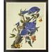 Global Gallery Blue Jay by John James Audubon - Picture Frame Print on Canvas Canvas, Cotton in Gray | 46 H x 39.2 W x 1.5 D in | Wayfair