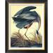 Global Gallery Great Blue Heron by James Audubon - Picture Frame Print on Canvas Canvas, Cotton in Black | 30 H x 24 W x 1.5 D in | Wayfair