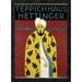 Global Gallery 'Teppichhaus Hettinger' by Otto Morach Framed Vintage Advertisement Canvas in Red/Yellow | 24 H x 17.42 W x 1.5 D in | Wayfair
