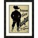 Global Gallery 'Theatre Aristide Bruant' by Henri Toulouse-Lautrec Framed Vintage Advertisement Paper in Black | 22 H x 17.3 W x 1.5 D in | Wayfair