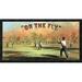 Global Gallery 'On the fly' Framed Vintage Advertisement Canvas in Brown | 20 H x 38 W x 1.5 D in | Wayfair GCF-376504-1836-299