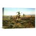 Global Gallery 'A Bad One' by Charles M. Russell Painting Print on Wrapped Canvas Canvas | 16 H x 24 W x 1.5 D in | Wayfair GCS-133319-1624-142