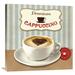 Global Gallery 'Premium Cappuccino' by Skip Teller Vintage Advertisement on Wrapped Canvas in Blue/Brown | 30 H x 30 W x 1.5 D in | Wayfair