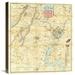 Global Gallery Army Map of The Seat of War In Virginia, 1862 by J. Goldsborough Bruff Graphic Art on Wrapped Canvas Canvas | Wayfair