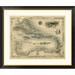 Global Gallery 'West India Islands, 1851' by R.M. Martin Framed Graphic Art Metal in Gray | 27 H x 32 W x 1.5 D in | Wayfair DPF-295628-22-296