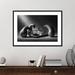 Global Gallery 'The Mausoleum' by Victoria Ivanova Framed Photographic Print Glass/Paper in Gray | 30.1 H x 42 W x 1.5 D in | Wayfair