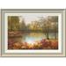 Global Gallery 'Autumn Pallet' by Diane Romanello Framed Painting Print Paper in Brown/Yellow | 16 H x 22 W x 1.5 D in | Wayfair