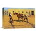 Global Gallery 'His First Lesson' by Frederic Remington Painting Print on Wrapped Canvas Canvas | 20 H x 30 W x 1.5 D in | Wayfair