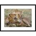 Global Gallery 'African Lion Mother & Young Cubs, Masai Mara National Reserve, Kenya' Framed Photographic Print Paper in Brown | Wayfair