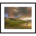 Global Gallery 'Thunderstorm w/ Lightning Strike Over Curecanti National Recreational Area, Colorado' Framed Photographic Print Paper | Wayfair