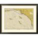 Global Gallery Nautical Chart - San Diego to Santa Rosa Island ca. 1975 - Sepia Tinted Framed Graphic Art Paper in Gray/White | Wayfair