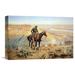 Global Gallery 'The Wagon Boss' by Charles M. Russell Painting Print on Wrapped Canvas Canvas | 12 H x 18 W x 1.5 D in | Wayfair