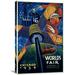 Global Gallery 'Chicago World's Fair 1933-34' by Sandor Vintage Advertisement on Wrapped Canvas in Blue/Green/Yellow | Wayfair GCS-295846-30-142