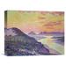 Global Gallery 'Sunset at Ambleteuse, Pas De Calais' by Theo Van Rysselberghe Painting Print on Wrapped Canvas in White | Wayfair GCS-265761-36-142