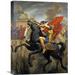 Global Gallery 'The Death of Marcus Curtius' by Pierre Joseph Celestin Francois Painting Print on Wrapped Canvas in Black/Brown/Red | Wayfair