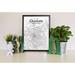 Wrought Studio™ 'Charlotte City Map' Graphic Art Print Poster in Paper in White | 20 H x 16 W x 0.05 D in | Wayfair VRKG7585 43631060