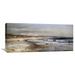 Global Gallery 'Along the Coast' by Edmund Darch Lewis Painting Print on Wrapped Canvas Metal in Blue | 17.6 H x 40 W x 1.5 D in | Wayfair